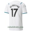 Manchester City Kevin De Bruyne 17 Borte 2021-22 - Herre Fotballdrakt